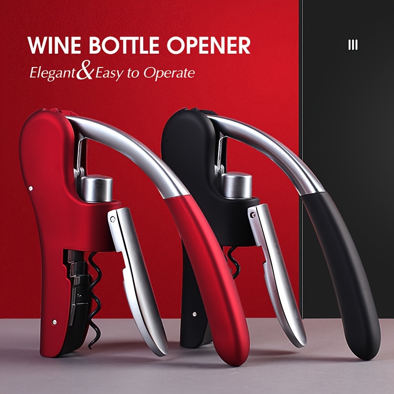Cork Screw Lever - Weinöffner-Set mit Hebelpresse | 3-in-1 langlebiges