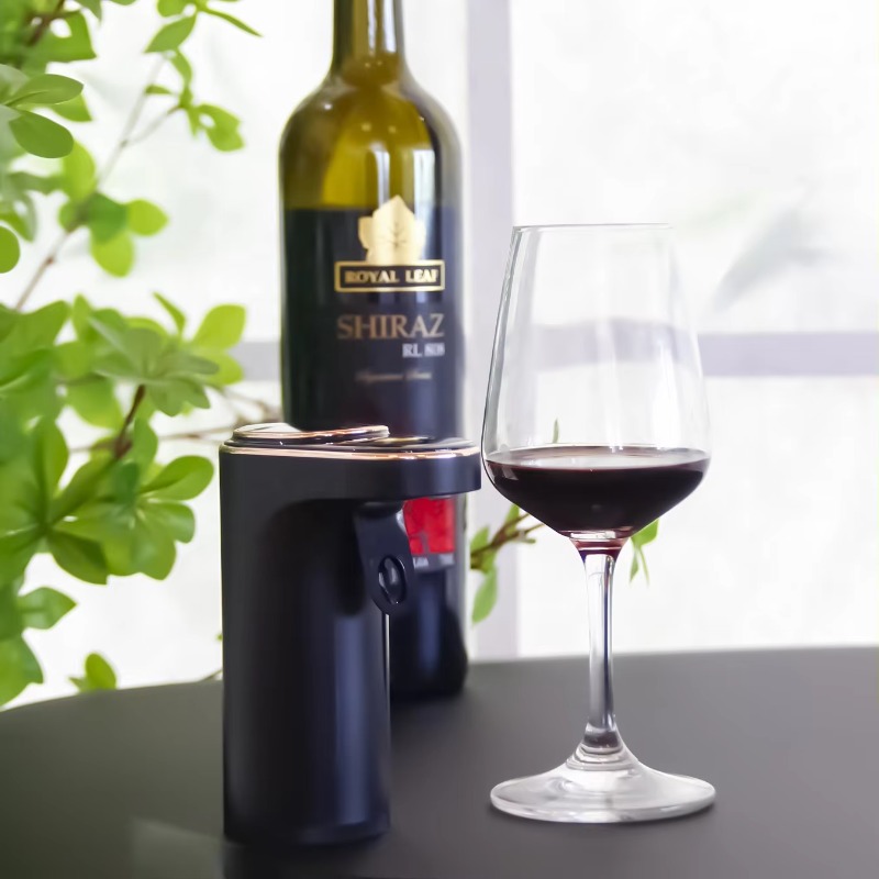 Wine Aerator Pour - Wiederaufladbarer elektrischer Baijiu-Wein mit Belüfter, Barkeeper-Gießen