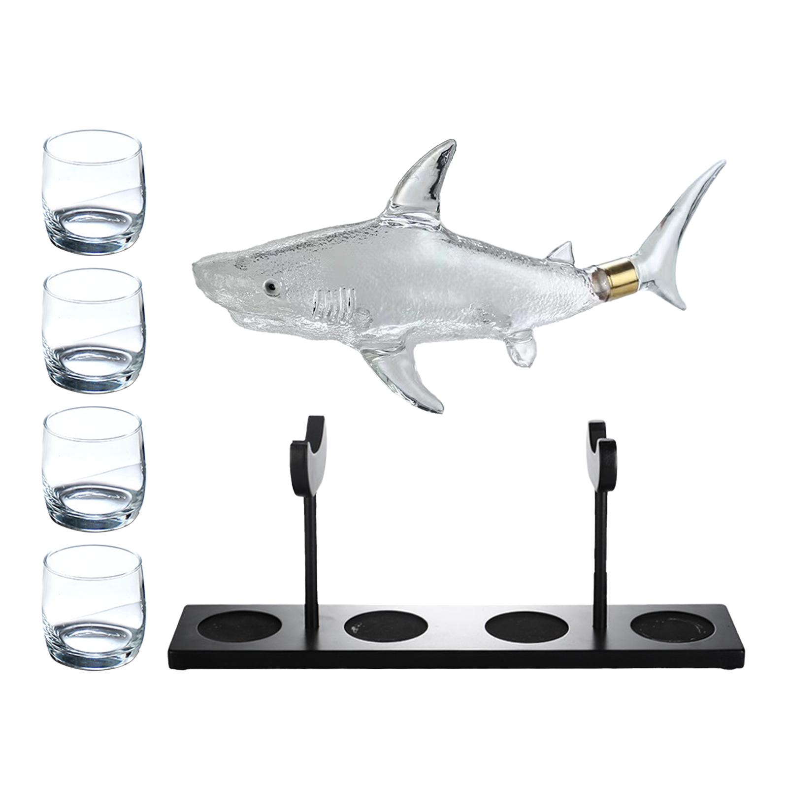 Decanter Aerator Set - Wein-Dekanter in Fischform, Wein-Set für die