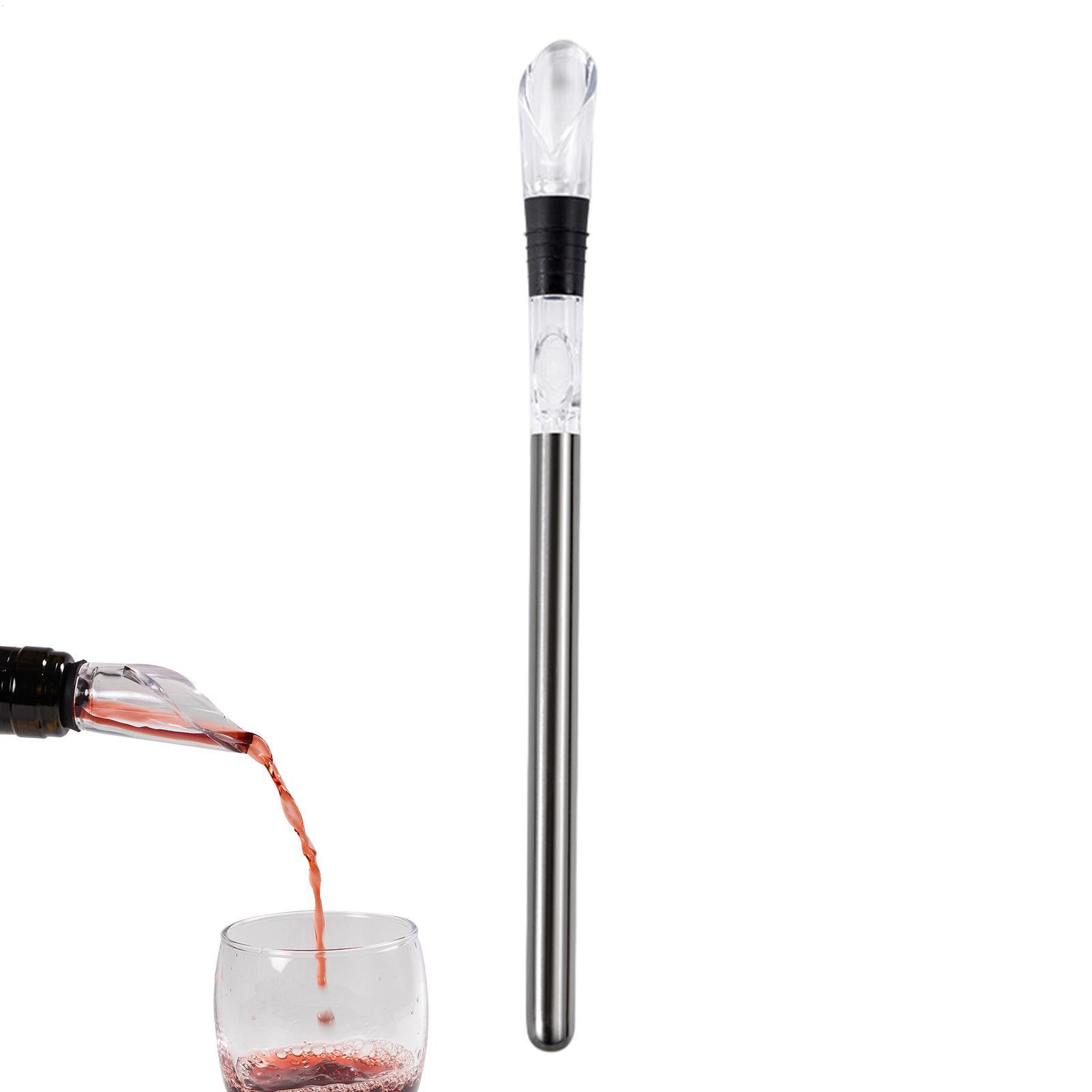 Wine Beer Holder - Praktischer Weinkühlstab aus Edelstahl 304, Bar-Ausgießer,