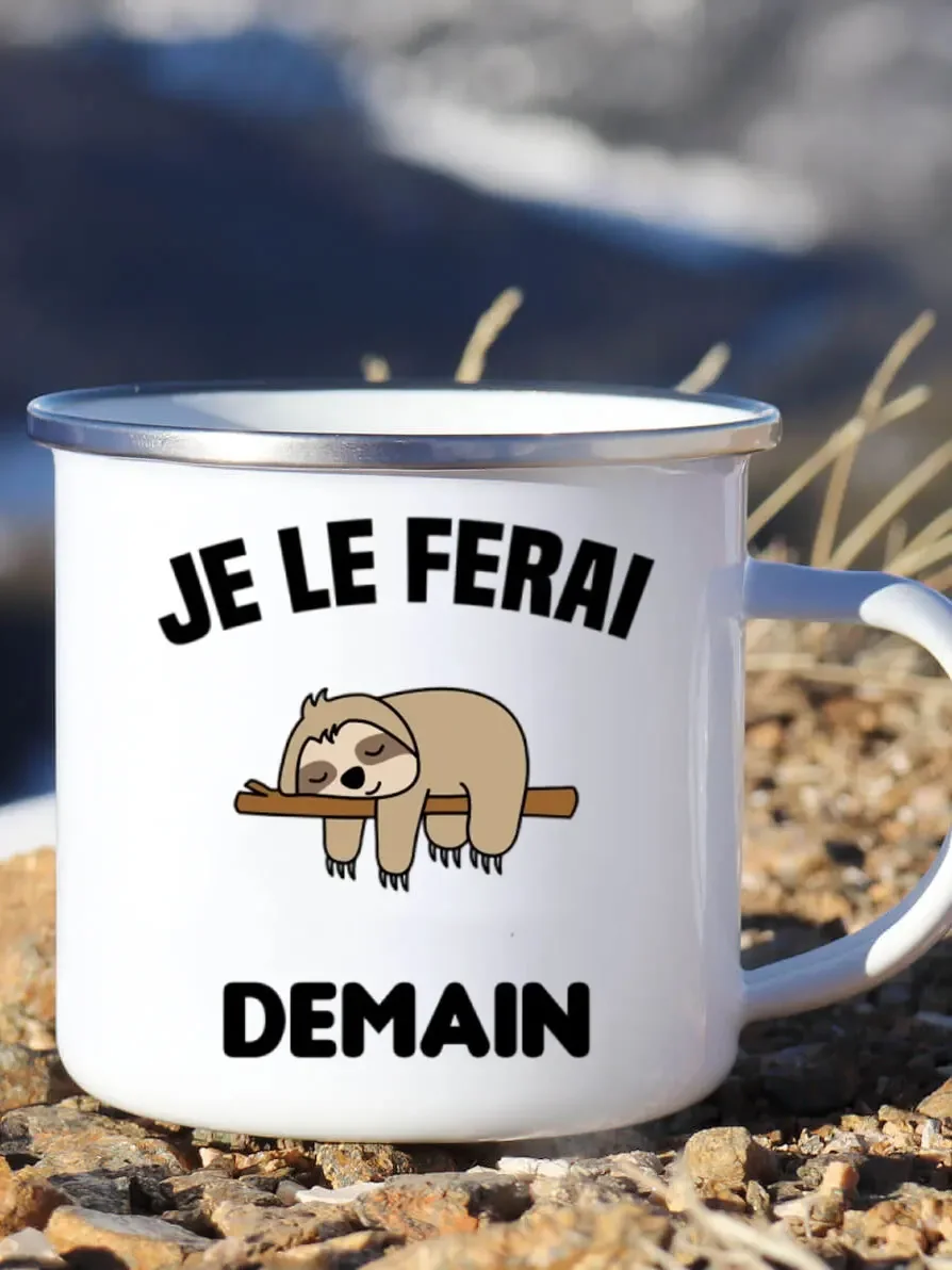 Niedliche Emaille-Kaffeetasse, – Wine Beer Best Bewertung und Preis
