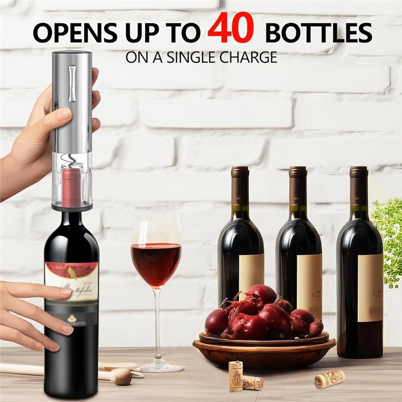 A84G-Elektrischer Weinöffner 4 – Decanter Aerator Set Bewertung und Preis