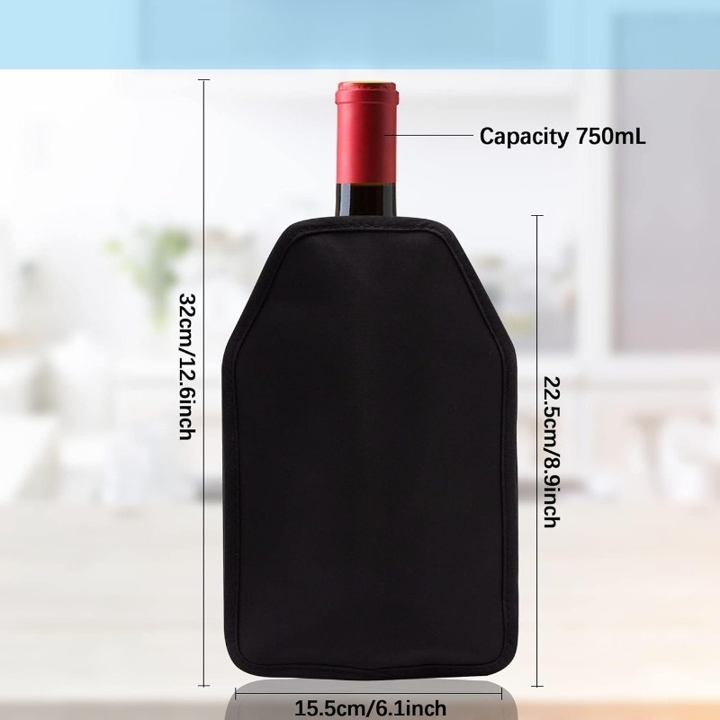Nylon-Gewebe Gel-Eiswein-Hülle – Wine Chiller Sleeve Bewertung und Preis