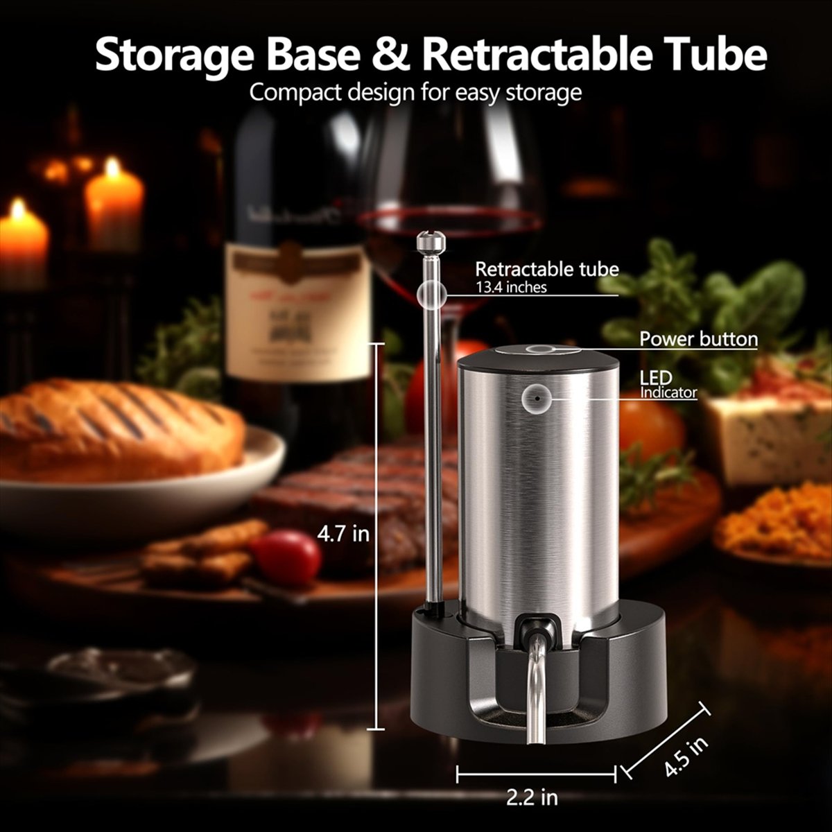 ETRT Elektrischer Weinbelüfter – Decanter Aerator Set Bewertung und Preis