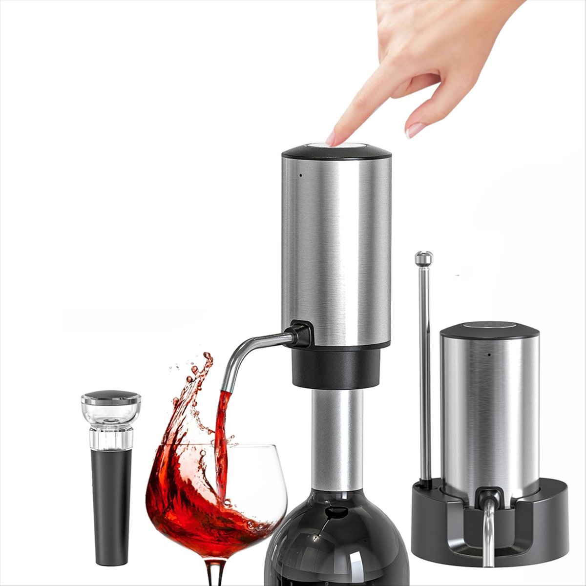 ETRT Elektrischer Weinbelüfter – Decanter Aerator Set Bewertung und Preis