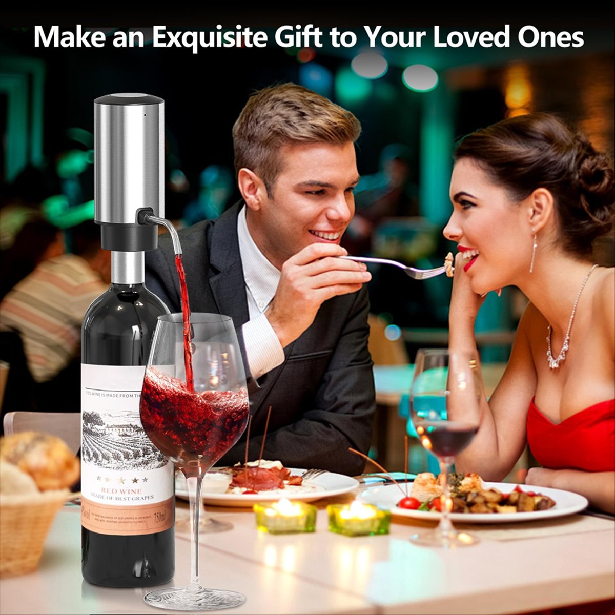 ETRT Elektrischer Weinbelüfter – Decanter Aerator Set Bewertung und Preis
