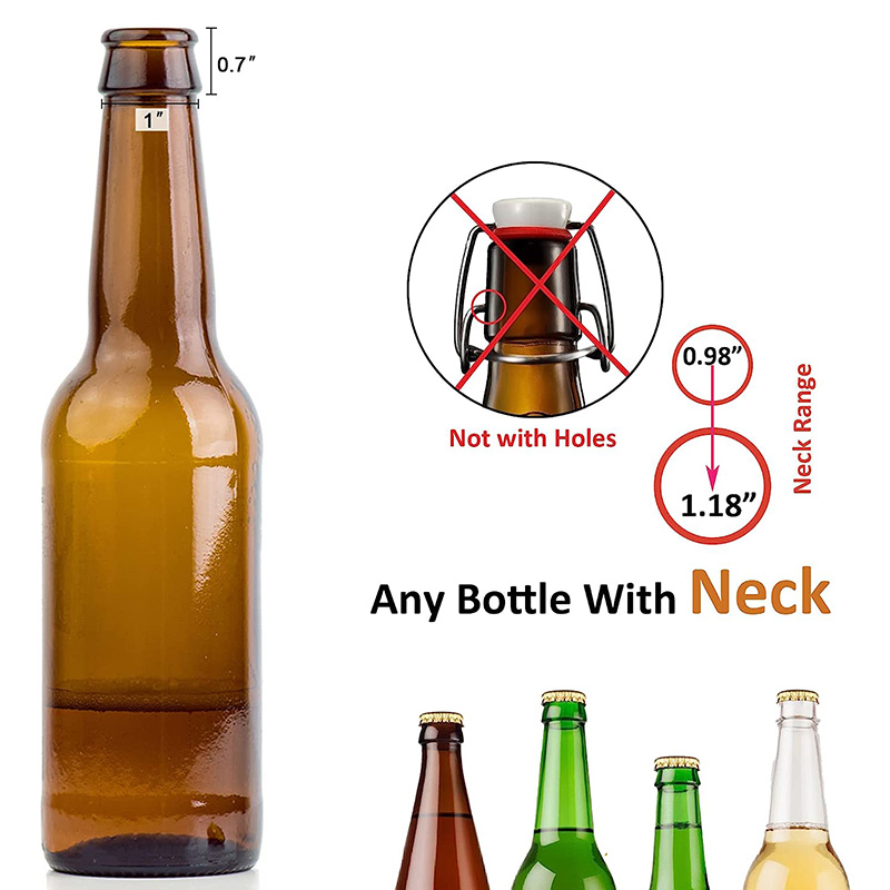 Flip-Top-Kappe Stopper Swing-T – Wine Root Beer Bewertung und Preis
