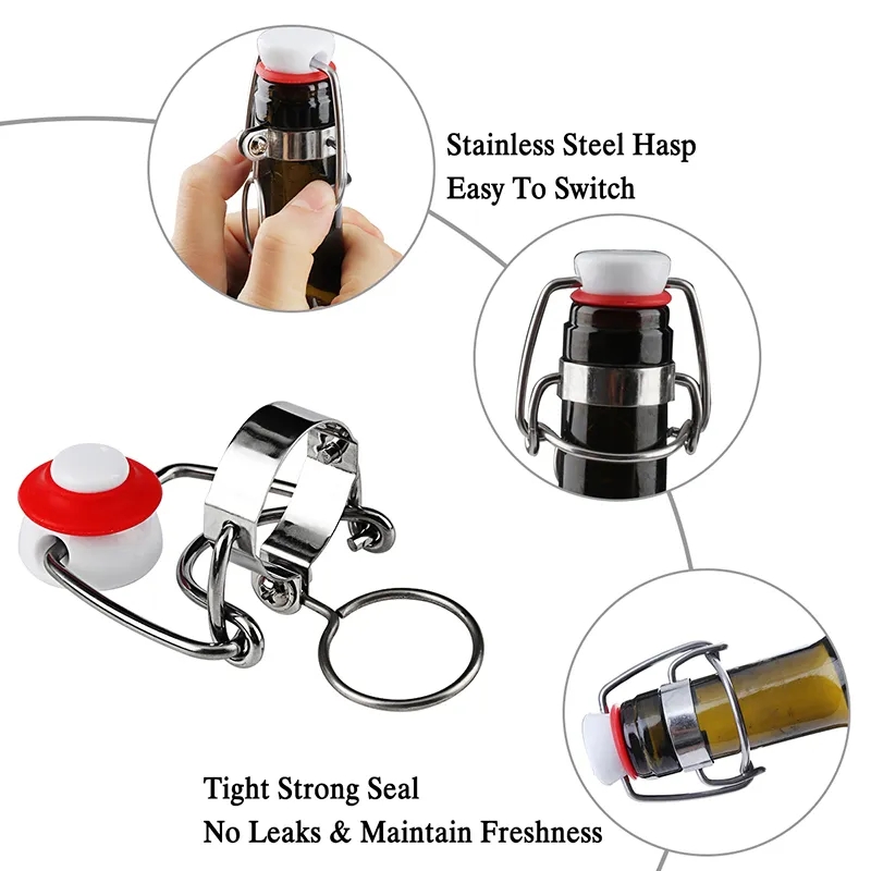 Flip-Top-Kappe Stopper Swing-T – Wine Root Beer Bewertung und Preis