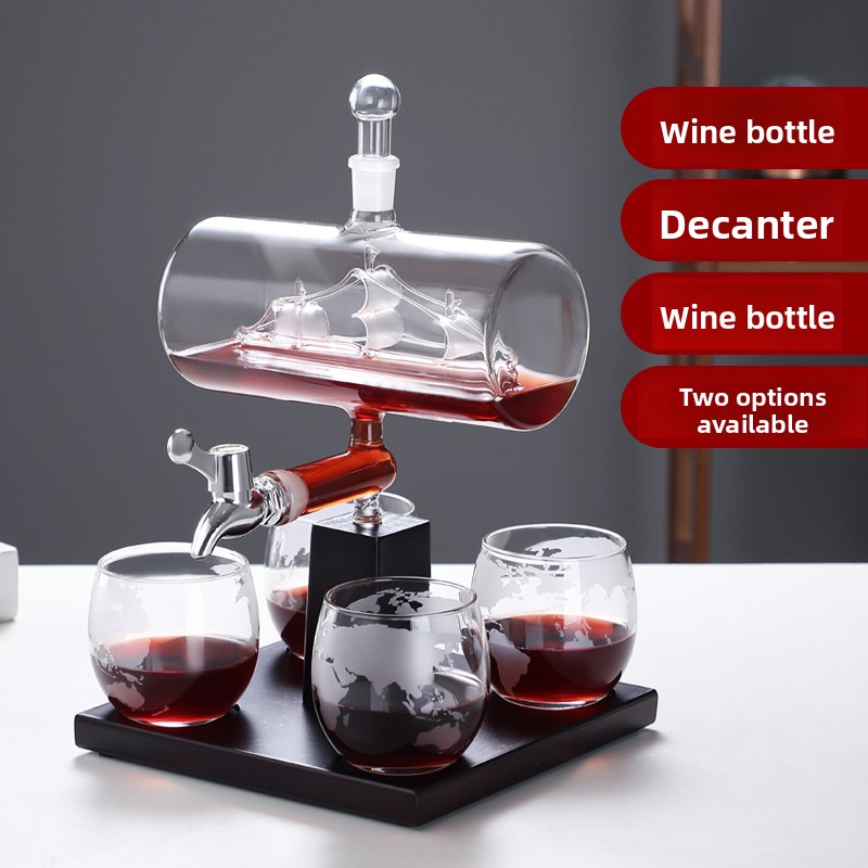 Weindekanter aus gehärtetem Gl – Decanter Aerator Set Bewertung und Preis