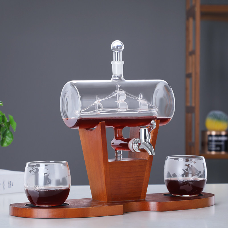 Weindekanter aus gehärtetem Gl – Decanter Aerator Set Bewertung und Preis