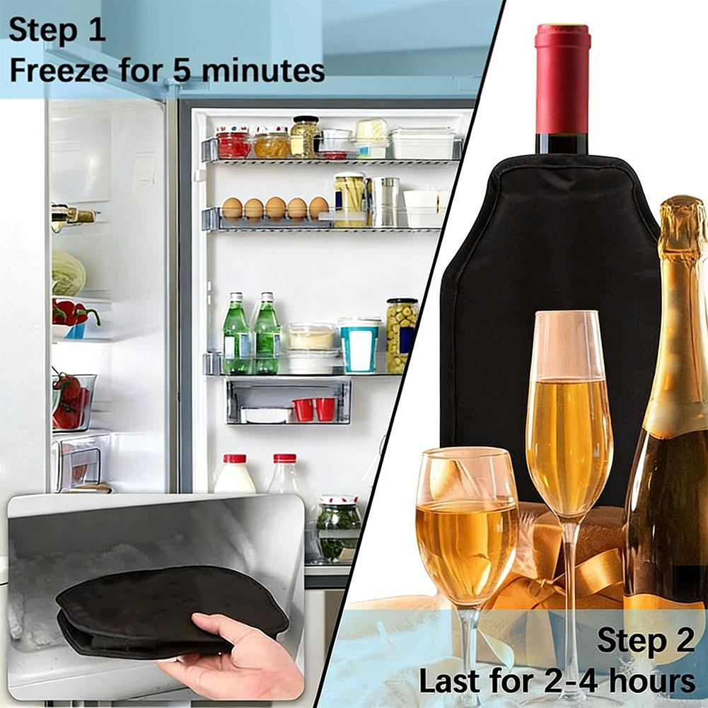 Wiederverwendbare Eisweinkühle – Wine Chiller Sleeve Bewertung und Preis