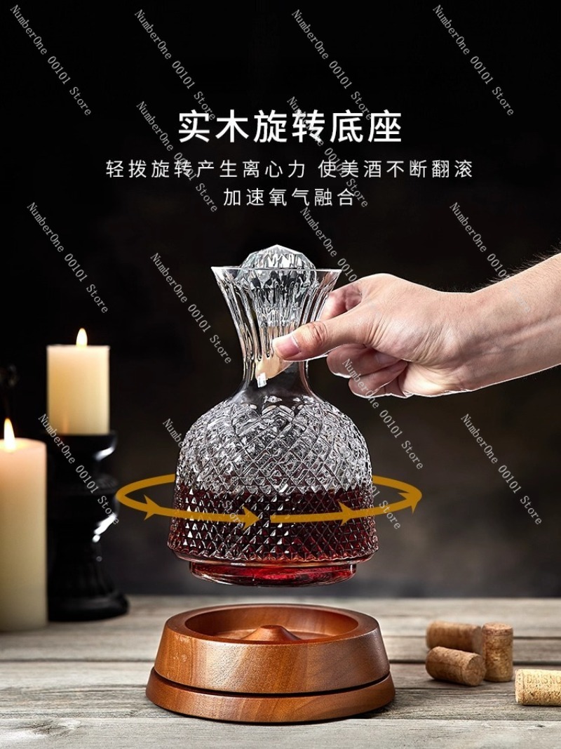 Luxuriöser rotierender Weindek – Decanter Aerator Set Bewertung und Preis
