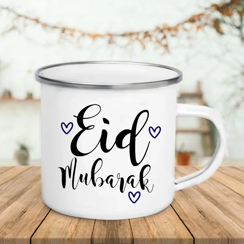 Handle Enamel Mugs Happy Eid M – Wine Beer Best Bewertung und Preis