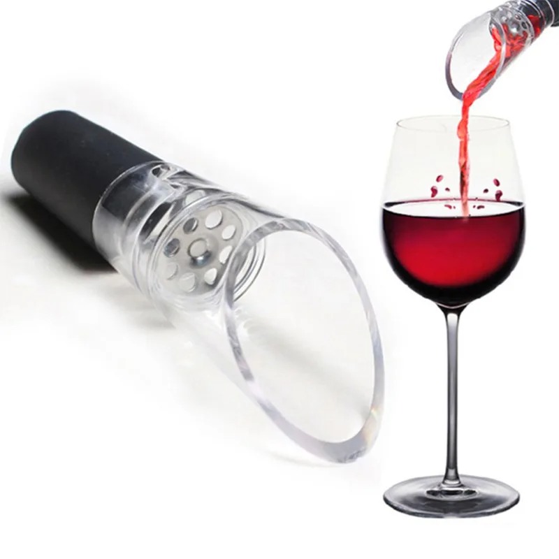 Weinbe lüfter Acryl Flaschen v – Wine Aerator Pour Bewertung und Preis