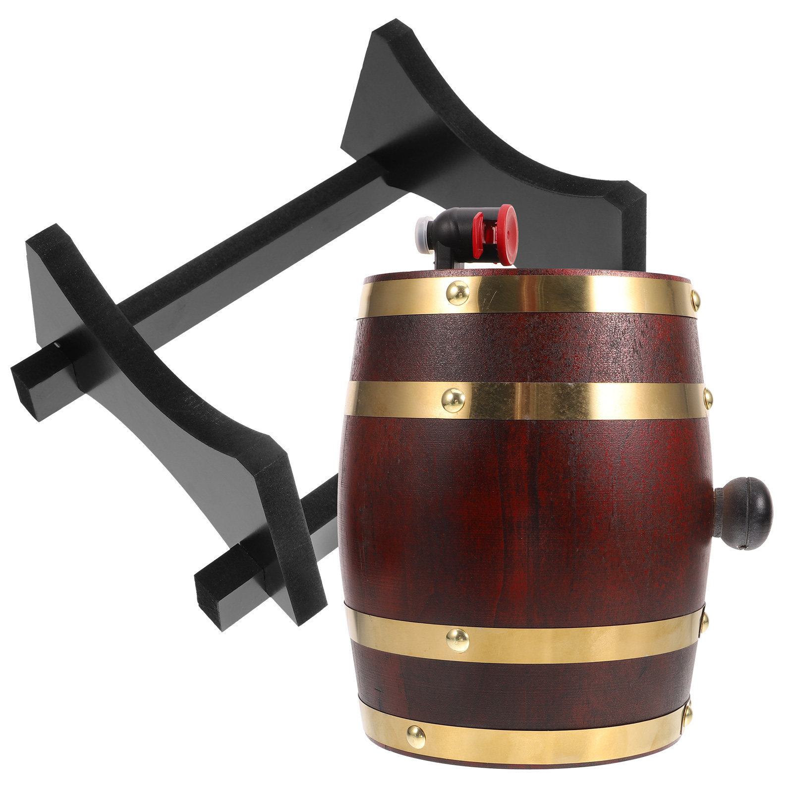 1 Set Holz-Weinfass 1L Rotwein – Wine Beer Holder Bewertung und Preis