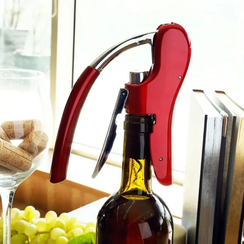 Neues Edelstahl-Weinöffner-Set – Cork Screw Lever Bewertung und Preis