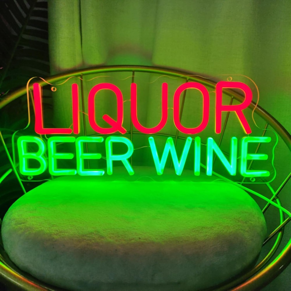 LED-Neonschild für Likör, Bier – Wine Beer Whiskey Year Bewertung und Preis