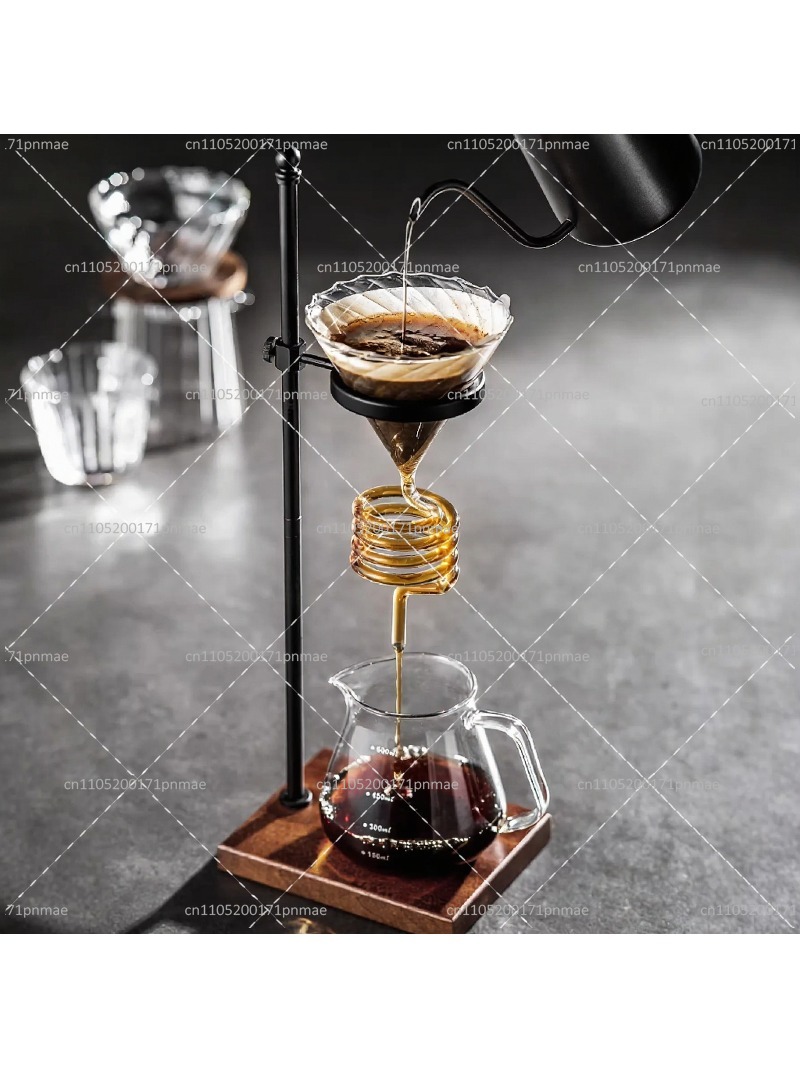 Elegantes Spiral-Glas-Kaffeefi – Decanter Aerator Set Bewertung und Preis