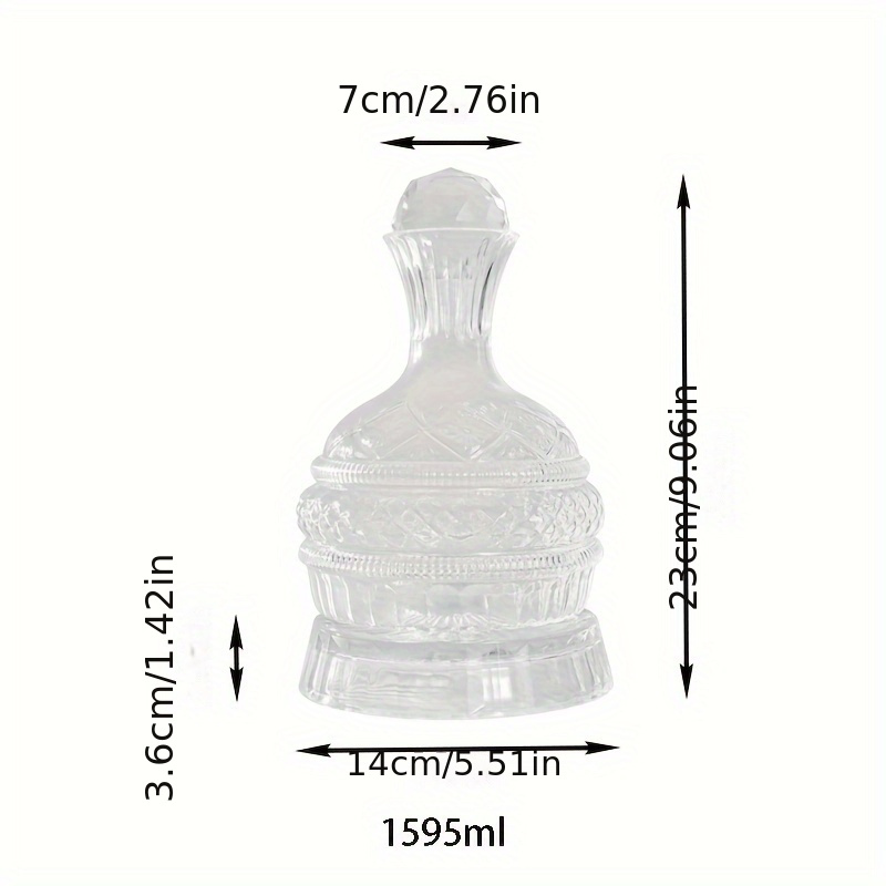 Kristall-Weindekanter, elegant – Decanter Aerator Set Bewertung und Preis