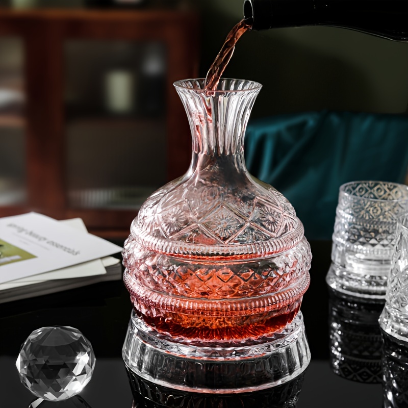 Kristall-Weindekanter, elegant – Decanter Aerator Set Bewertung und Preis