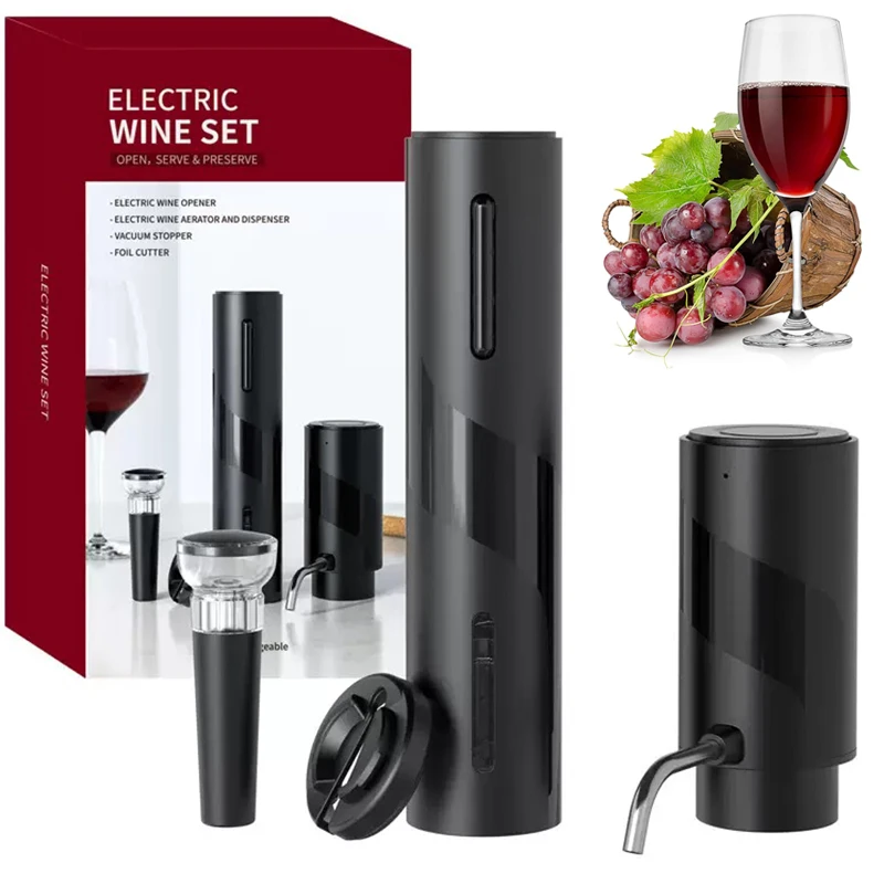USB wiederaufladbares 4-in-1-E – Decanter Aerator Set Bewertung und Preis