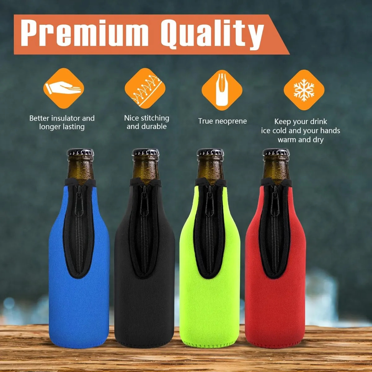 Bierflaschen-Isolierhüllen-Set – Wine Chiller Sleeve Bewertung und Preis