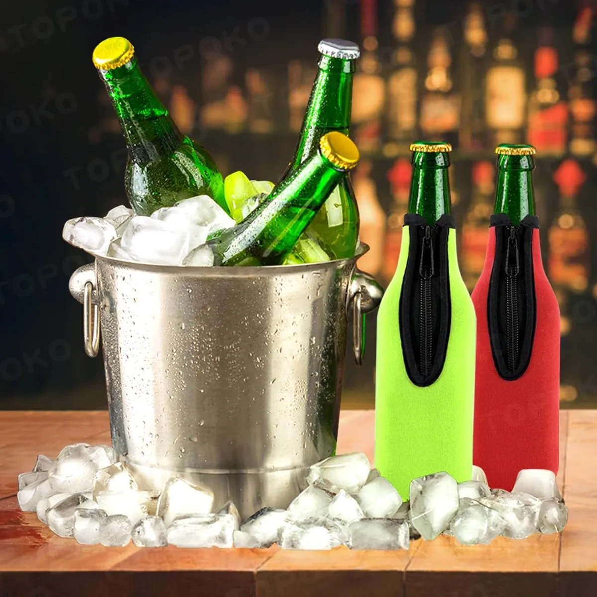 Bierflaschen-Isolierhüllen-Set – Wine Chiller Sleeve Bewertung und Preis