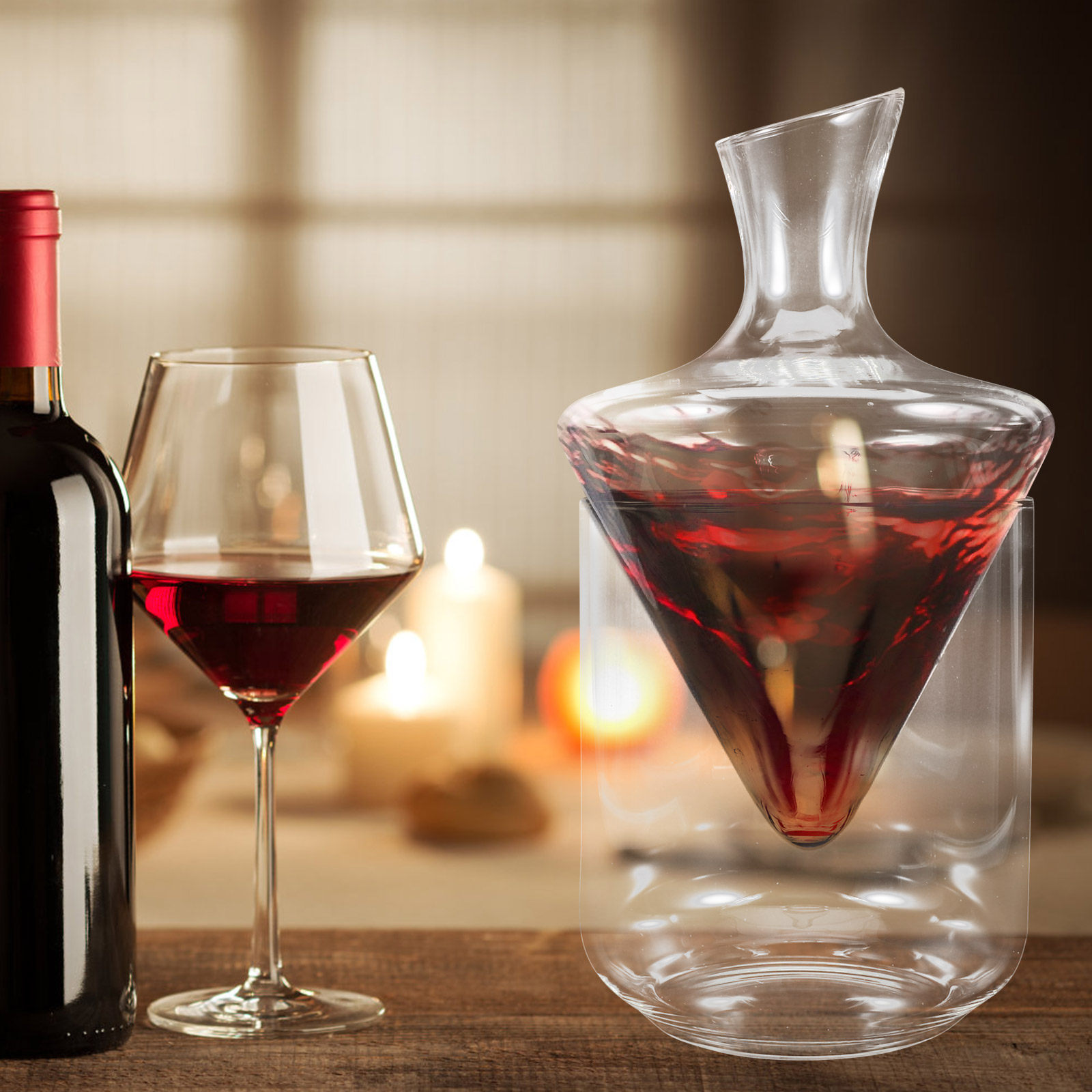 1-teiliges Elegantes Schrägfla – Decanter Aerator Set Bewertung und Preis
