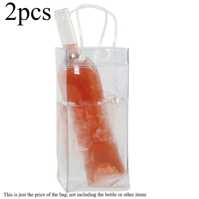 2er-Set für Zuhause: Eisbeutel – Wine Beer Holder Bewertung und Preis