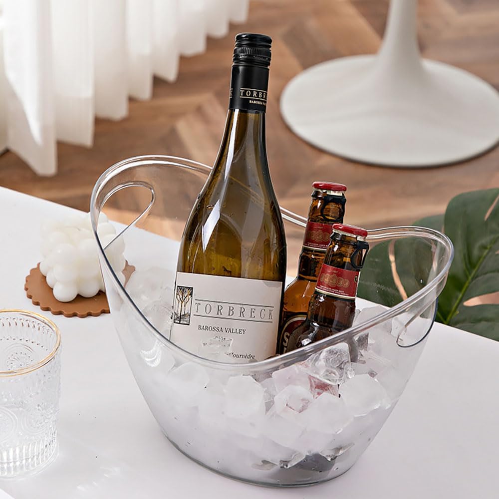 Transparenter Acryl-Eiswürfelb – Wine Beer Holder Bewertung und Preis